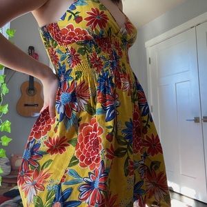Yellow sundress
